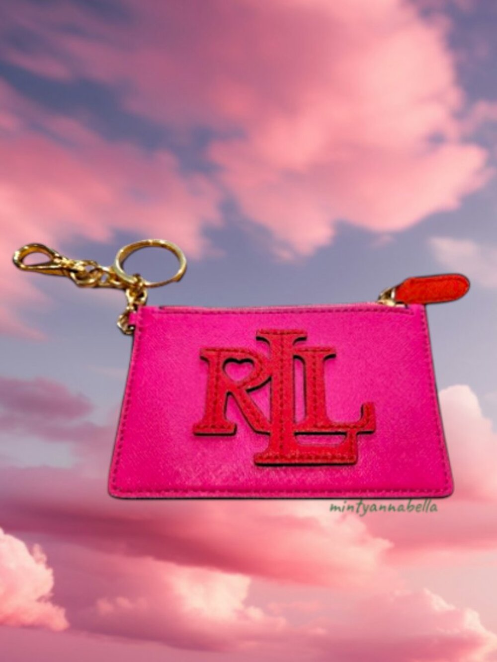 Lauren Ralph Lauren Pink Card Wallet | $119 Retail